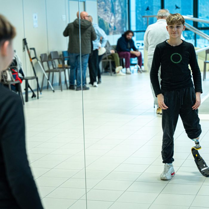 Una nuova protesi sportiva per Brando!