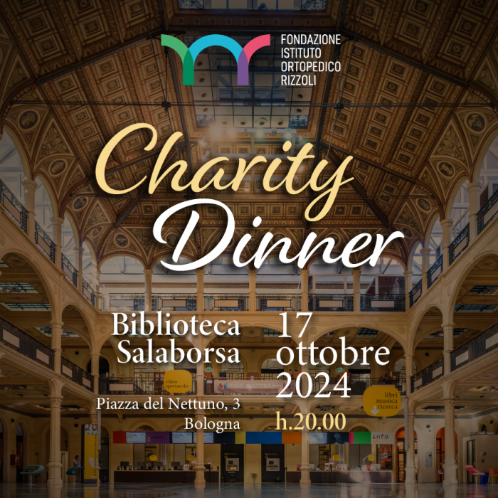Save the date: Charity Dinner 17 ottobre 2024