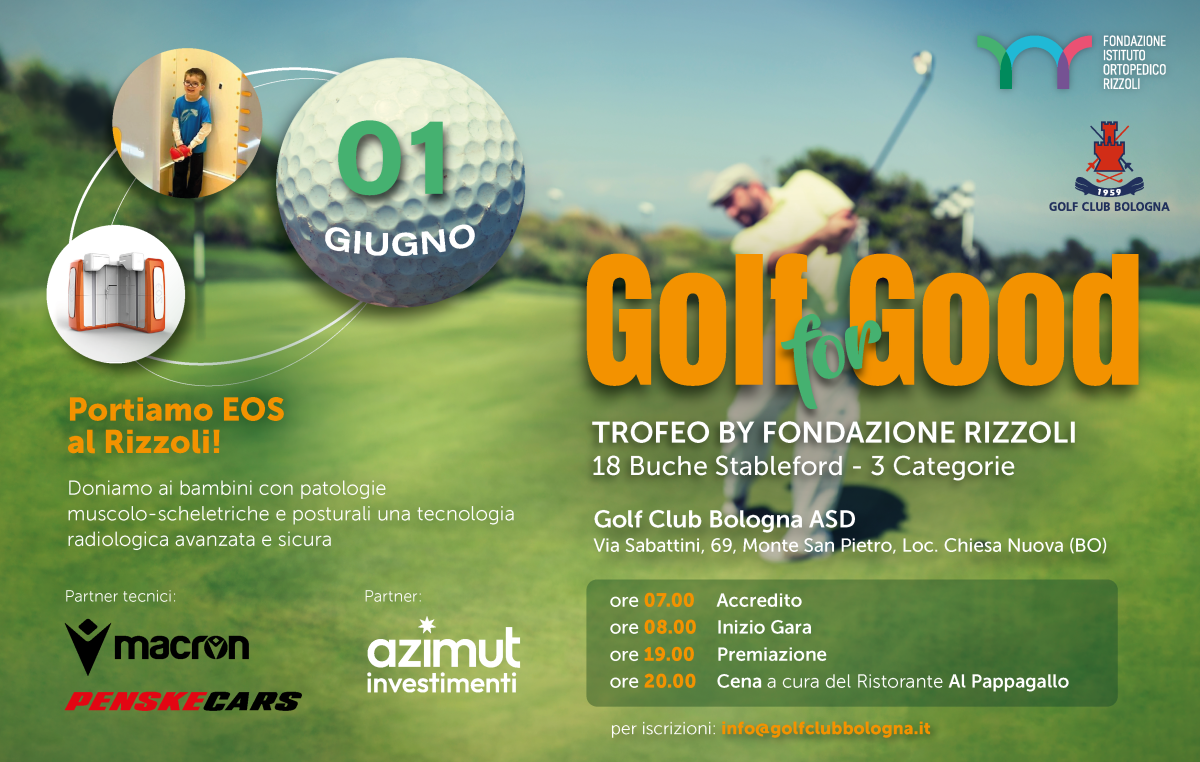 GolfforGood: portiamo EOS al Rizzoli.