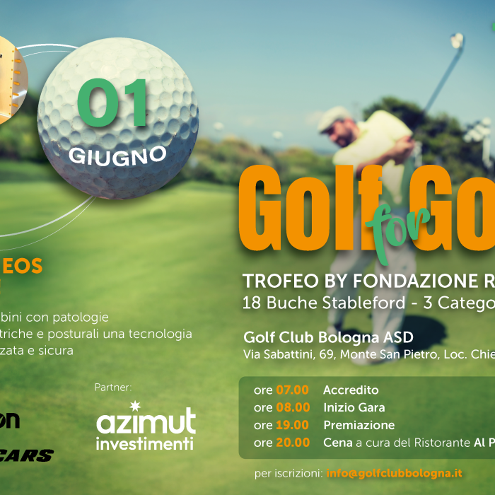 GolfforGood: portiamo EOS al Rizzoli.