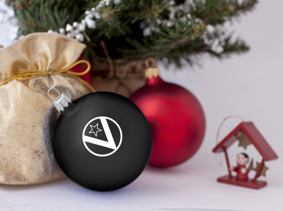 La pallina di Natale solidale firmata Virtus