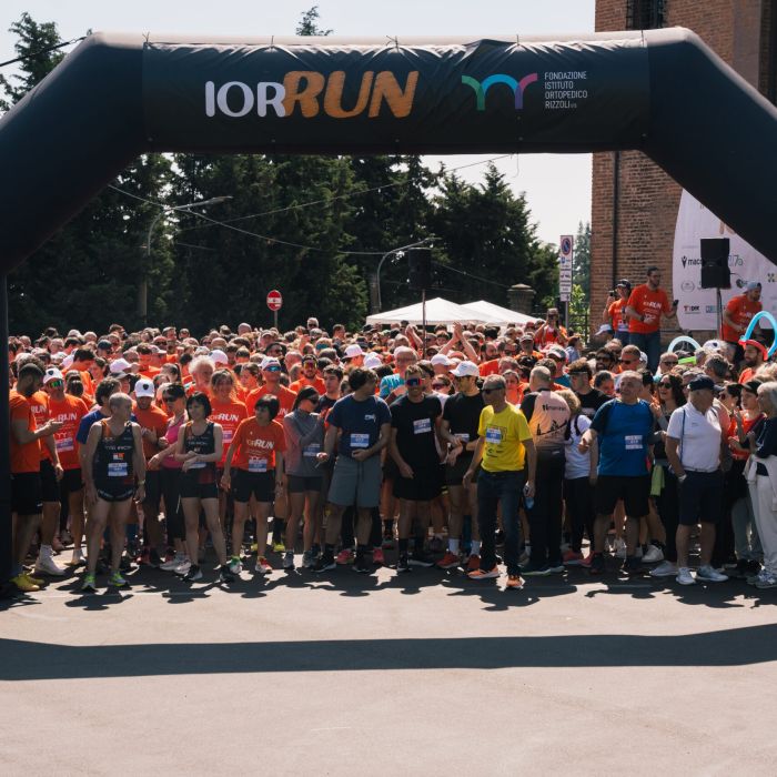 Un fiume arancione a San Michele in Bosco: 1.000 iscritti per la IOR Run