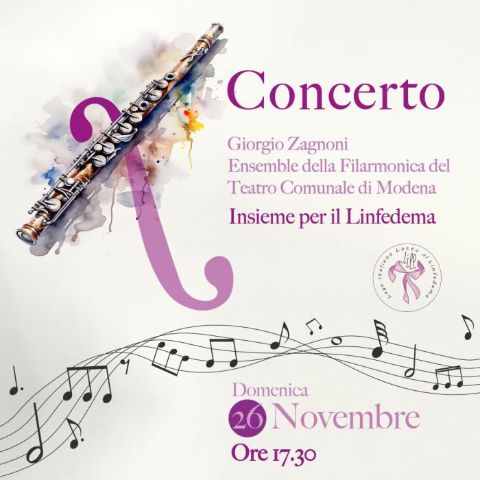 Concerto – Insieme per il Linfedema